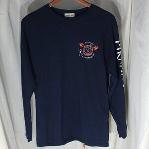 Pirana Joe T-Shirt Tee Long Cancun Mexico Black - Size M